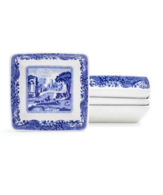 ウッディ！！ 盛皿アジロ彫象谷塗2点セット ☆ミニ正方形皿4枚セット | Spode/スポード | 三越伊勢丹