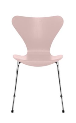 FRITZ HANSEN/フリッツ・ハンセン セブンチェア カラードアッシュ クロームレッグ ペールローズ 椅子【三越伊勢丹/公式】