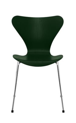 FRITZ HANSEN/フリッツ・ハンセン セブンチェア カラードアッシュ クロームレッグ エバーグリーン 椅子【三越伊勢丹/公式】
