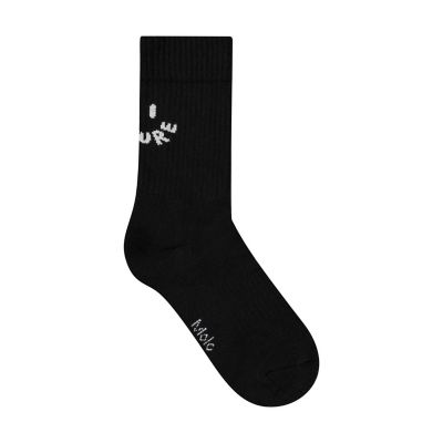 靴下２足セット　Ｎｏｒｍａｎ００９９　Ｂｌａｃｋ　７Ｓ２５Ｇ１０１