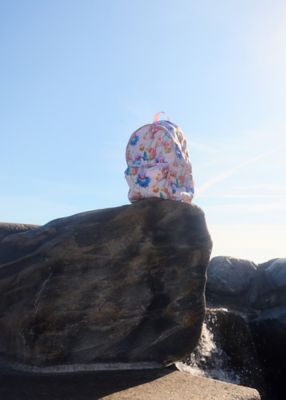 花柄バックパック　Ｂａｃｋｐａｃｋ　Ｍｉｏ９３２８　Ｔｕｌｉｐ　Ｐｉｎｋ　７Ｓ２５Ｖ２０３