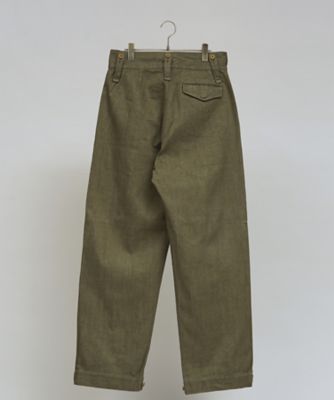 ブリティッシュアーミーパンツ　ー　ルーズデニム　／　ＢＲＩＴＩＳＨ　ＡＲＭＹ　ＰＡＮＴ　ー　ＬＯＯＳＥ　ＤＥＮＩＭ　８００２００５００３０