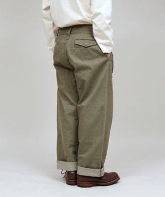ブリティッシュアーミーパンツ　ー　ルーズデニム　／　ＢＲＩＴＩＳＨ　ＡＲＭＹ　ＰＡＮＴ　ー　ＬＯＯＳＥ　ＤＥＮＩＭ　８００２００５００３０