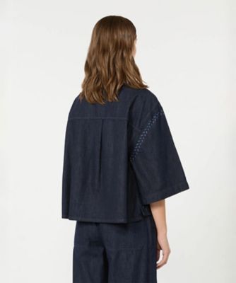 アラーレ レーザー カット デニム シャツ 5116016106