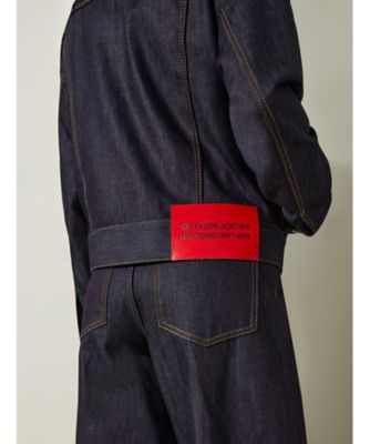 【★完売必至★】MAX&Co. ☆ デニムジャケット CERBERO デニムトップ デニム ジャケット HERE WE GO AGAIN