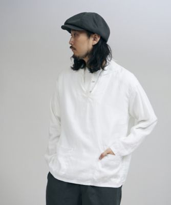 フレンチプルオーバーシャツーヘンプ　／　ＦＲＥＮＣＨ　ＰＵＬＬＯＶＥＲ　ＳＨＩＲＴーＨＥＭＰ　８０４８００１０００６