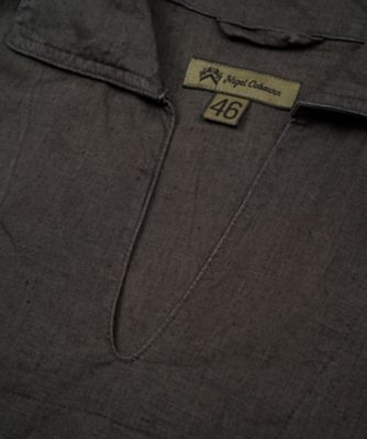 フレンチプルオーバーシャツーヘンプ　／　ＦＲＥＮＣＨ　ＰＵＬＬＯＶＥＲ　ＳＨＩＲＴーＨＥＭＰ　８０４８００１０００６