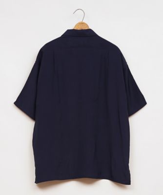 オープンカラーシャツーレーヨンサルファーダイ／ＯＰＥＮ　ＣＯＬＬＡＲ　ＳＨＩＲＴーＲＡＹＯＮ　ＳＵＬＦＵＲ　ＤＹＥ　８０４８００１１２００