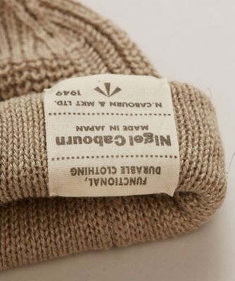 ビー二ー ー リネン ／ BEANIE ー LINEN