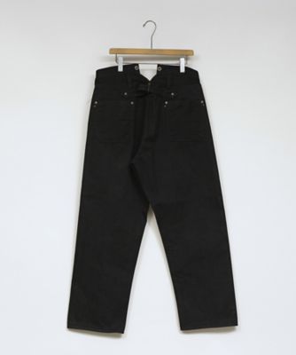 レイルマンデニムパンツーブラックデニム　／　ＲＡＩＬＭＡＮ　ＤＥＮＩＭ　ＰＡＮＴーＢＬＡＣＫ　ＤＥＮＩＭ　８０５０００５００２６