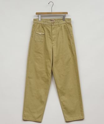 ＜Nigel Cabourn (Men)＞プリーツパンツ　／　ＰＴ０１ー０１ーＢＴ　ＰＬＥＡＴＥＤ　ＰＡＮＴ　８０５０１３５００１０