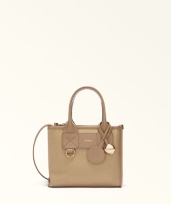 【極美品】FURLA ハンドバッグ 大容量 テッサ グレー ゴールド金具 保管品 FURLA (Women) | 三越伊勢丹オンラインストア・通販【公式】