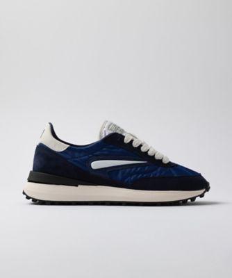 ＜D.A.T.E.＞シューズ　ＡＴＨＬＥＴＡ　ＮＹＬＯＮ　ＢＬＵＥ　ＡＴーＮＹーＢＬ
