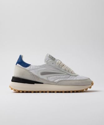 ＜D.A.T.E.＞シューズ　ＡＴＨＬＥＴＡ　ＮＹＬＯＮ　ＷＨＩＴＥーＢＬＵＥＴＴＥ　ＡＴーＮＹーＷＥ