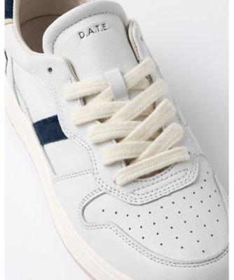 スニーカー　ＣＯＵＲＴ　２．０　ＮＡＴＵＲＡＬ　ＷＨＩＴＥーＢＬＵＥ　Ｃ２ーＮＴーＷＬ