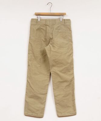 ワークスーツトラウザー ー モールスキン／PT04ーM WORK