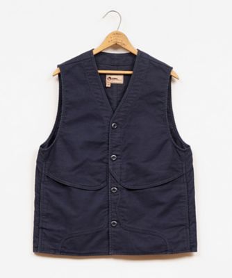 Nigel Cabournウールベスト ネイビー Nigel Cabournウールベスト ネイビー