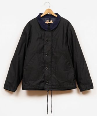 【送料無料】Nigel Cabourn (Men)/ナイジェル・ケーボン デッキジャケット ー コードクロス /OW02 DECK JACKET ー CORDCLOTH 80511380010 ブラック コート・ジャケット【三越伊勢丹/公式】