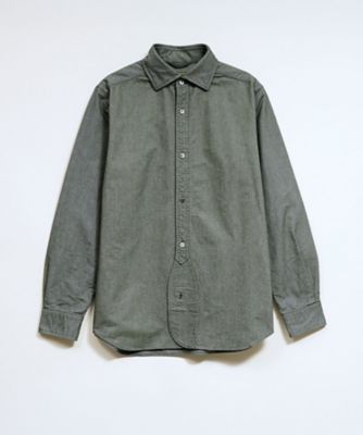 ＜Nigel Cabourn (Men)＞ブリティッシュオフィサーズシャツ　／　ＢＲＩＴＩＳＨ　ＯＦＦＩＣＥＲＳ　ＳＨＩＲＴ