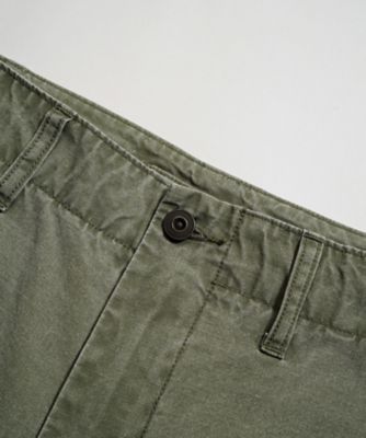アーミーカーゴパンツ ー リップストップピグメント ／ ARMY