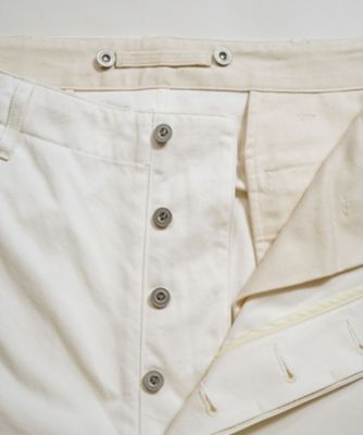 ベーシックチノパンツ ー ホワイト ／ BASIC CHINO PANT