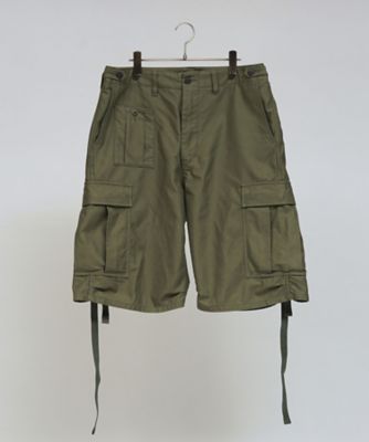 【新品】Nigel Cabourn アーミーカーゴショーツ 32ダークネイビー 昨年買い逃した方ご注目》ARMY CARGO SHORT - PEALING PRINT