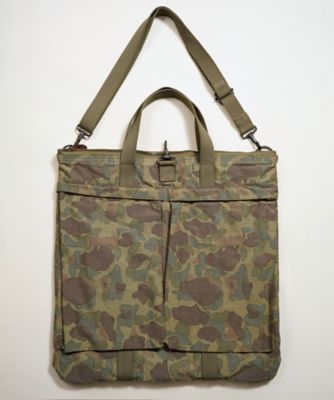 Nigel Cabourn ハーフテクス ヘルメットバッグ 初期 NIGEL CABOURN（ナイジェルケーボン） バッグ ヘルメットバッグ