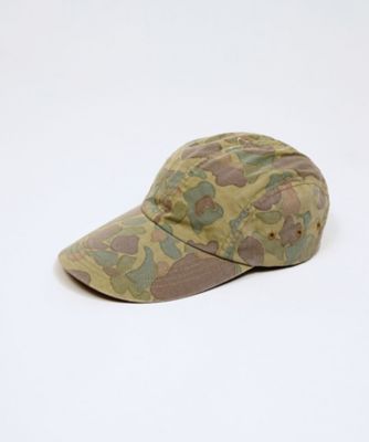 Nigel Cabourn (Men)/ナイジェル・ケーボン ローキャップ　ー　ダックハンターカモ　／　ＬＯＷ　ＣＡＰ　ＤＵＣＫ　ＨＵＮＴＥＲ　ＣＡＭＯ　８０５２００６６００４