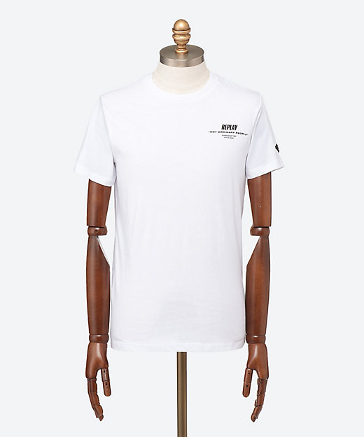 【SALE】ミニロゴTシャツ M3458．000．22980P WHITE トップス