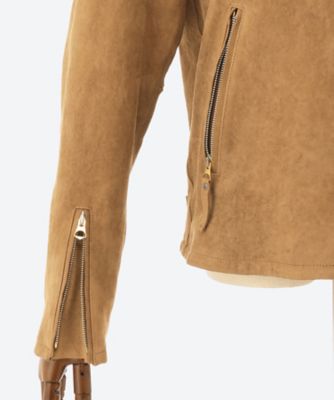 ヌバックレザーシングルジャケット　Ｍ８２４７　．０００．８４３９９