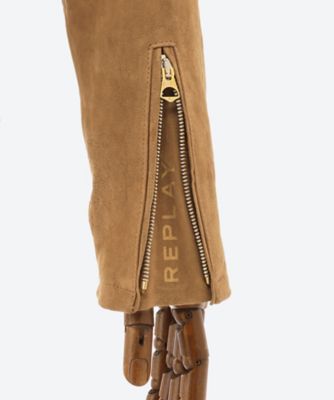 ヌバックレザーシングルジャケット　Ｍ８２４７　．０００．８４３９９