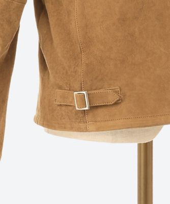 ヌバックレザーシングルジャケット　Ｍ８２４７　．０００．８４３９９