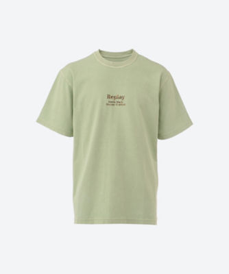 ＜REPLAY (Men)＞ＥＡＲＴＨ　ＭＡＤＥオレゴングリーンＴシャツ　Ｍ６１５４　．０００．２３３１２Ｅ