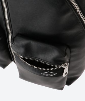 ダブルポケットＰＵバックパック　ＦＭ３５８４．０００．Ａ０３４４