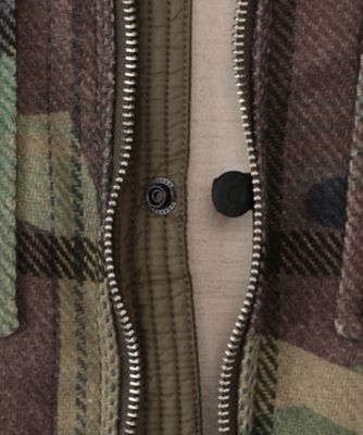 ＣＡＭＯプリントメルトンシャツブルゾン　Ｍ４０９７　．０００．７３８２４
