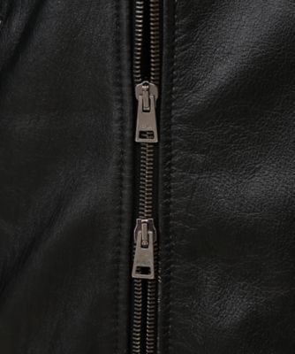 ラムレザーフーデッドダブルライダース　Ｍ８２９５　．０００．８４５６４