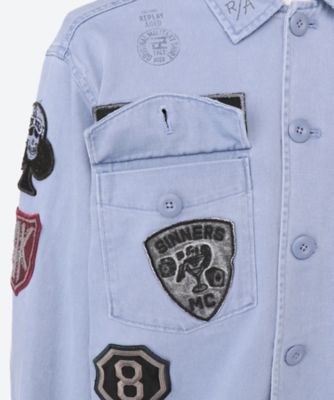 ２２ＦＷ　クレイジーパターンミリタリージャケット　Ｍ８８２５Ｌ．０００．８４０２４Ｐ