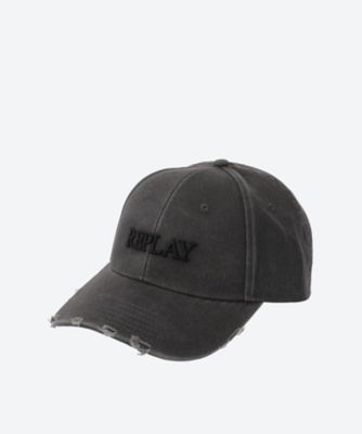 252 ロゴ刺繍ウォッシュコットンツイルCAP AX4161
