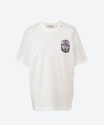 REPLAY (Men)/リプレイ Rロゴ REPLAYTEAMバックプリントTシャツ M3278 .000.23608P