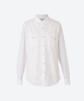 REPLAY (Men)/リプレイ 25FW ナチュラルホワイトコットンシャツ M4860T.000.840049W 100 NATURAL WHITE トップス【三越伊勢丹/公式】