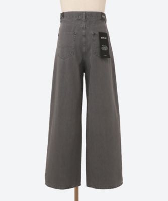 【関税込み】Rohe グレー シグネチャ バギーフィット ジーンズ バギーフィット MARGOTT グレーデニム WA535D