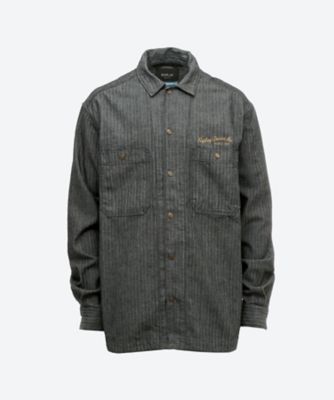 ＜REPLAY (Men)＞ヘリンボーン　シャツジャケット　Ｍ４１４５Ａ．０００．９３４　９２Ｃ
