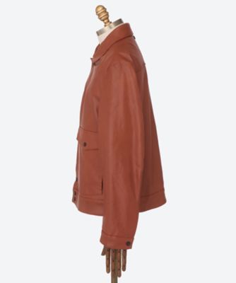 ワックス加工レザージャケット M8498 ．000．85194