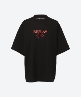 送料込★REPLAY★MMG340.000.23454Tシャツ REPLAY X MAR＋IN GARRI× コラボTシャツ｜REPLAY リプレイ