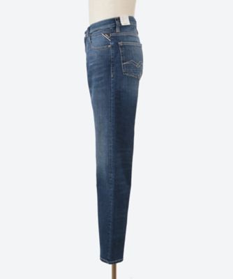 アミパリス Ami Paris UTR500 DE0025 パンツ STRAIGHT FIT JEANS メンズ ボトムス ストレートフィットジーンズ デニムパンツ 長ズボン スリムフィット Gパン ジーパン ユーズドブルー -ファッション通販