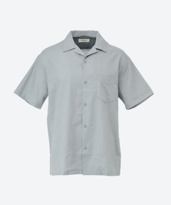 ＜REPLAY (Men)＞リネン×コットン　ワイドカラーシャツ　Ｍ４１５７　．０００．８５４７６