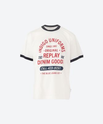 REPLAY パイピングTシャツ M3342 ．000．2660