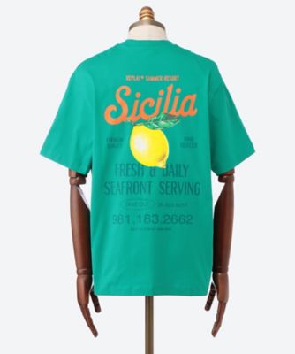 リラックスフィット SICILY PRINT Tシャツ M3378