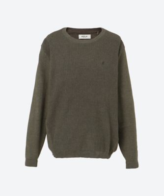 ＜REPLAY (Men)＞コットンデニム風ニット　ＵＫ５１５５．０００．Ｇ２４０２２ｂ