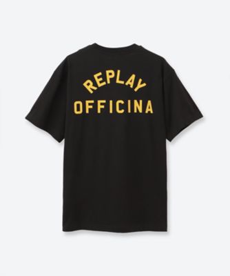 262 REPLAY OFFICINA コットンジャージーTシャツ